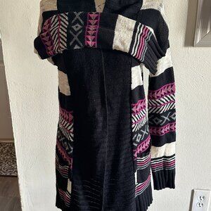 Aztec sweater cardigan